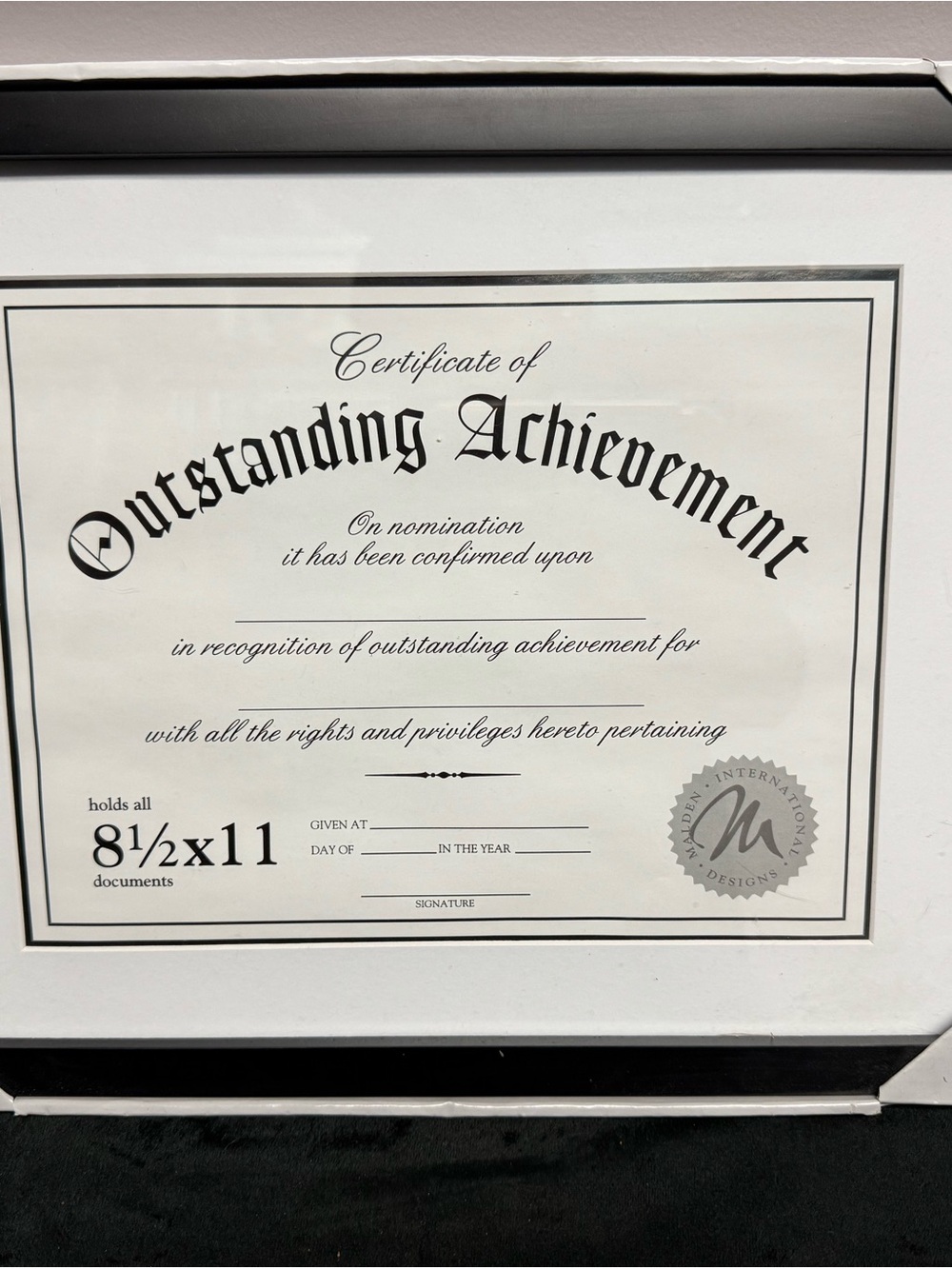 Photo Frame (four frames) for Degree, Diploma or Certificates